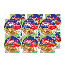Nongshim Yukejang Bowl Noodle Soup 3.03oz(86g) 12 Cups, 농심 육개장 사발면 3.03oz(86g) 12컵