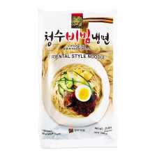 Choung Soo Bibim Naengmyeon (Korean Spicy Cold Noodle) 25.40oz(720g), 청수 비빔냉면 건면 25.40oz(720g)
