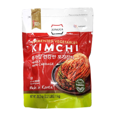 Chongga Whole Cabbage Kimchi (Poggi Kimchi Low Sodium) 2.2lb(1kg), 종가집 건강한 포기김치 2.2lb(1kg)
