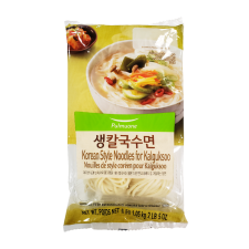 Pulmuone Korean Style Noodle for Kalguksu 37oz(1.05kg), 풀무원 생칼국수면 37oz(1.05kg)
