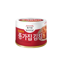 Jongga Canned Kimchi (Sliced) 5.64oz(160g), 종가집 캔김치 깔끔한맛 5.64oz(160g)