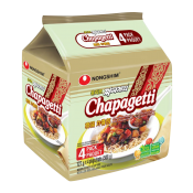 Nongshim Chapagetti Chajang Noodle 4.5oz(127g) 4 Packs, 농심 짜파게티 4.5oz(127g) 4팩